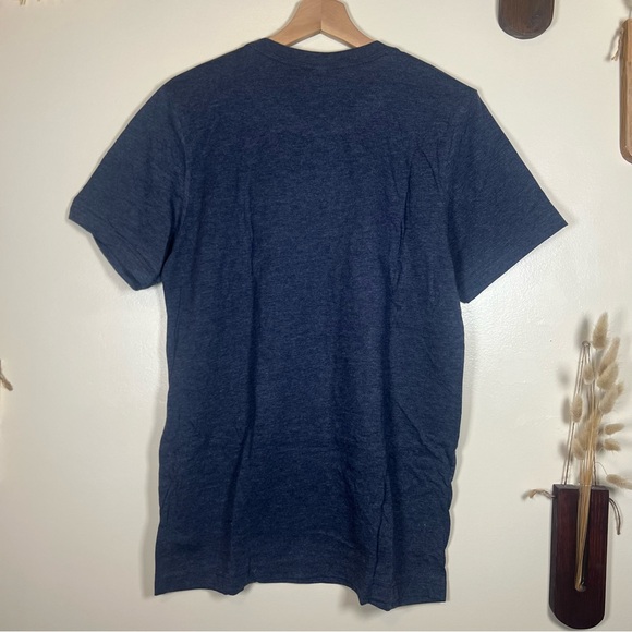 Shampoo Dealer Heathered Polyblend Navy T-Shirt - Picture 4 of 4